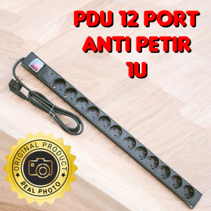power distribution unit pdu 12 port outlet 1U rack server 16A antipetir