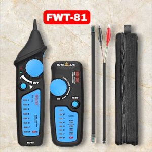 FWT-81 network lan tester RJ45 RJ11 cat5 cat6 cat7 stp poe