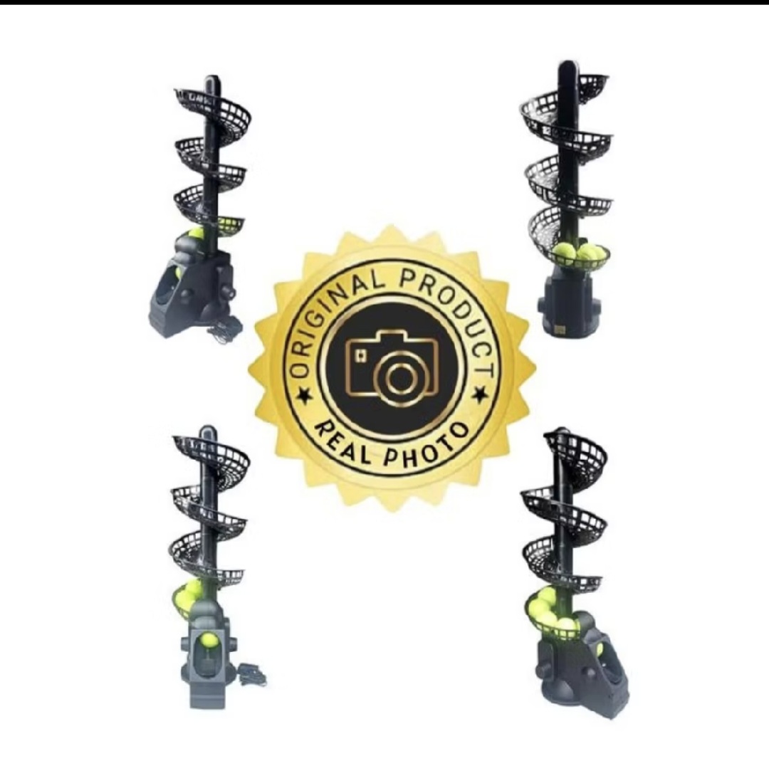 mesin pelontar bola tennis padel ball automatic tosser launcher - Gambar 2