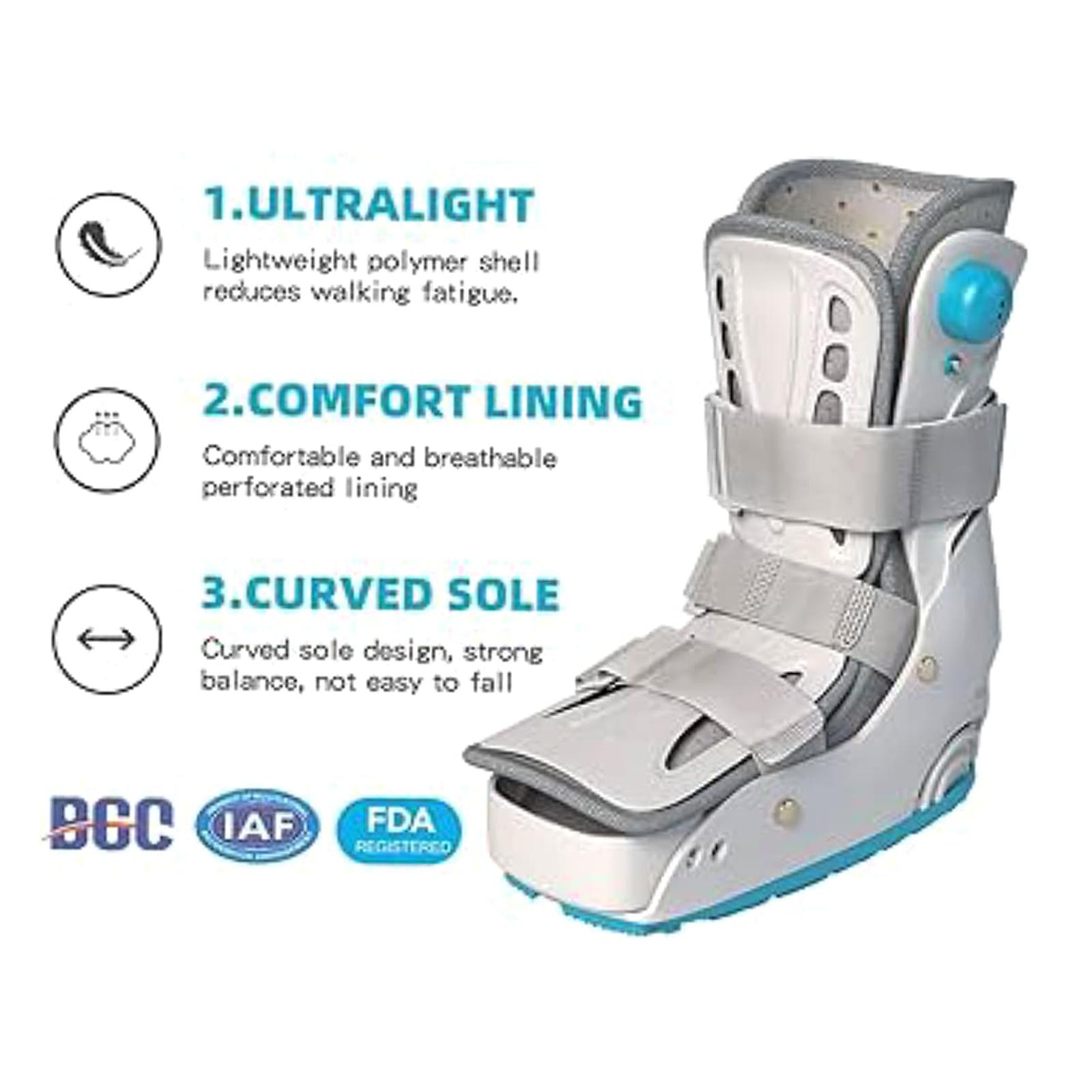ankle foot orthosis cas boots fraktur walker brace sepatu boot terapi ortopedi pengelangan kaki