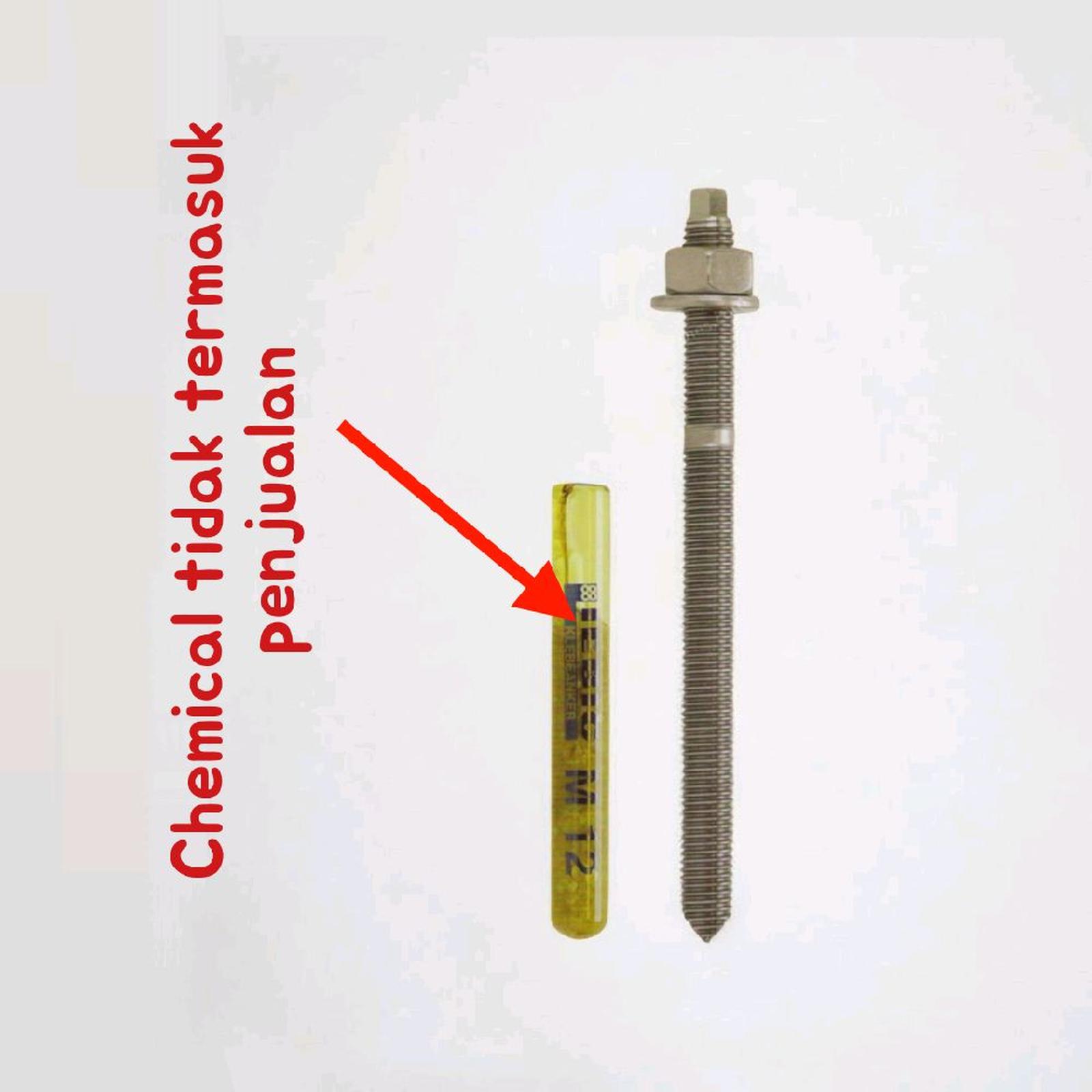 M16x190 grade 8.8 dynabolt chemical anchor baut tanam pahat ketok harga satuan