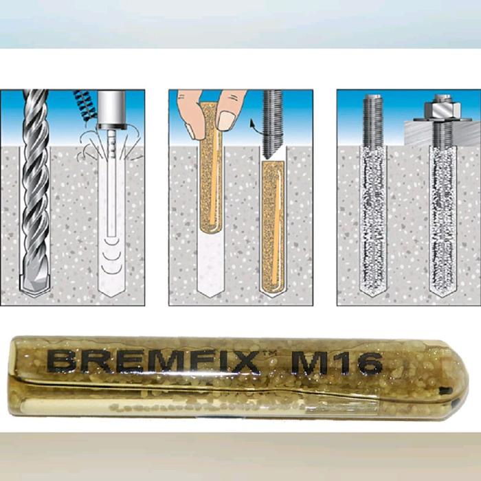 M16x190 grade 8.8 dynabolt chemical anchor baut tanam pahat ketok harga satuan - Gambar 3