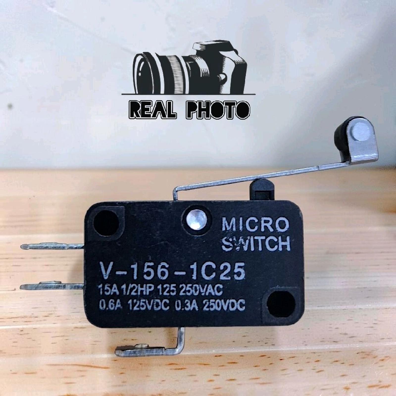 V-156-1C25 Sakelar Mikro switch 15A klik push switch lemari, mesin dll