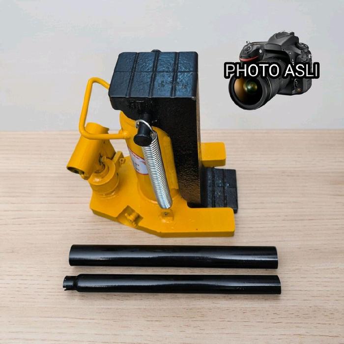 5 ton hydraulic toe jack claw jack dongkrak sepatu 12kg - Gambar 2